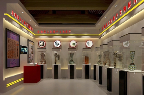 重慶非物質文化展廳設計制作